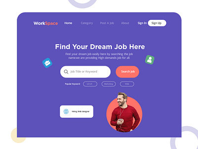 Website UI Design. app branding design illustration ui ux