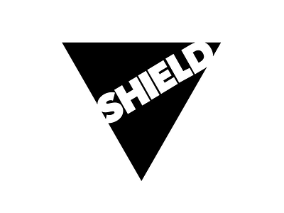 Shield branding brutalism logo outerwear wearable