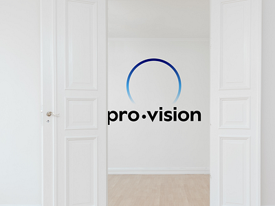Provision in space branding design logo