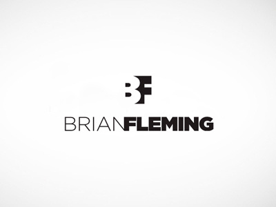 BF | Brian Fleming branding logo minimal simple