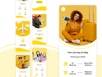 Travel aggregator concept design app design graphic design ui ux vector