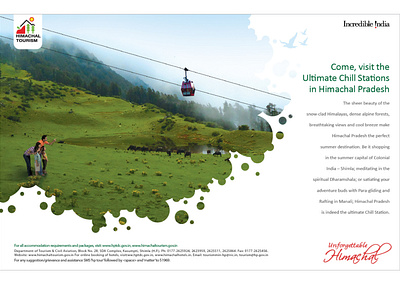 Press Ad Campaign - Himachal Tourism