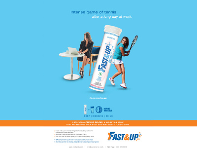 Fast & Up - ad campaign ad campaigns advertising design