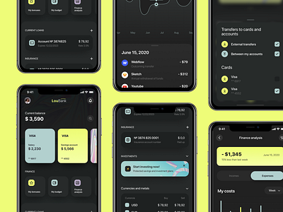 UI Kit for Bank App