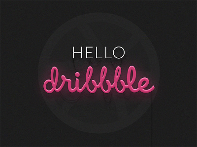 Hello Dribbble