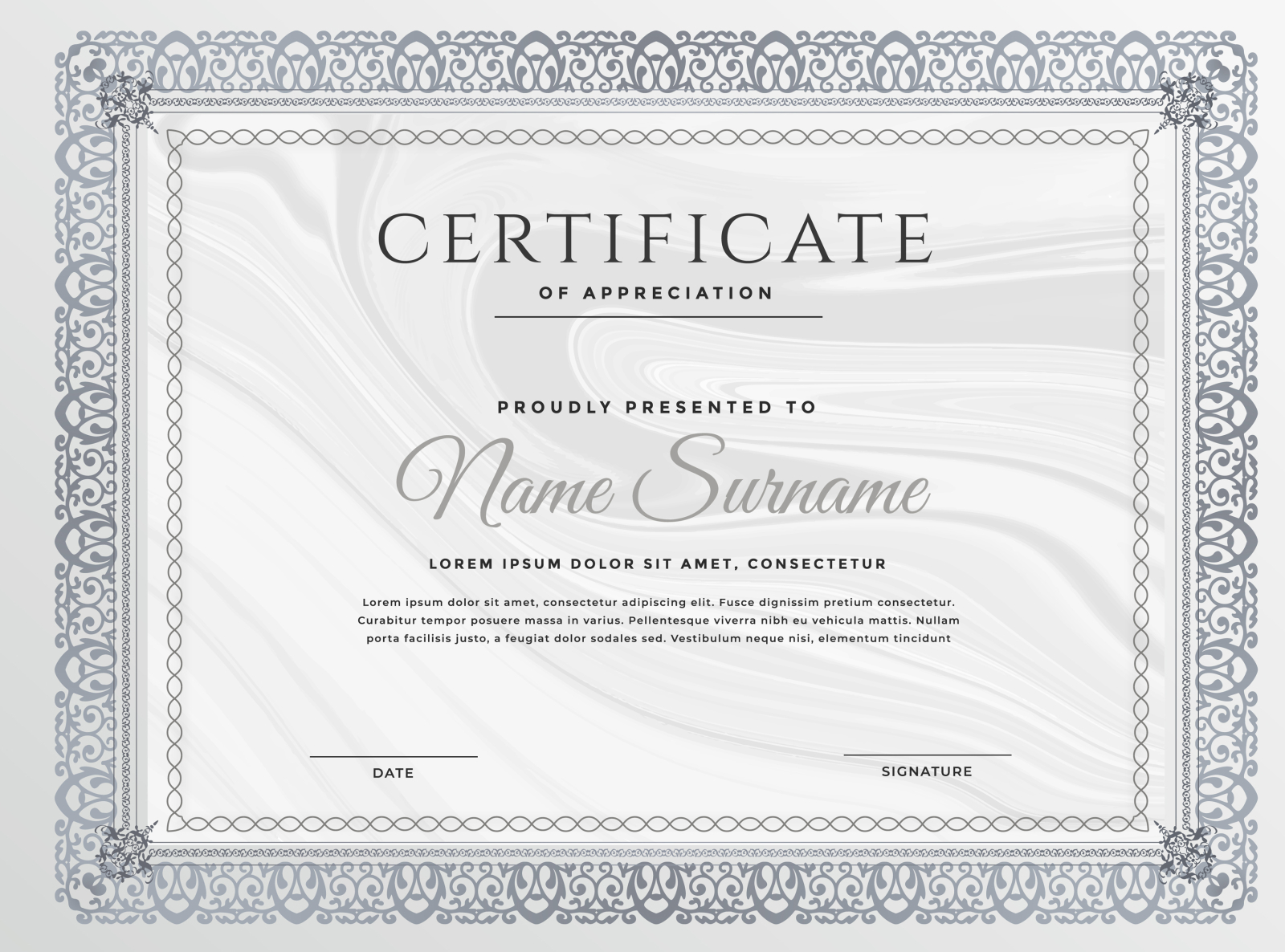 Certificate Design Template by Shairmin Islam on Dribbble