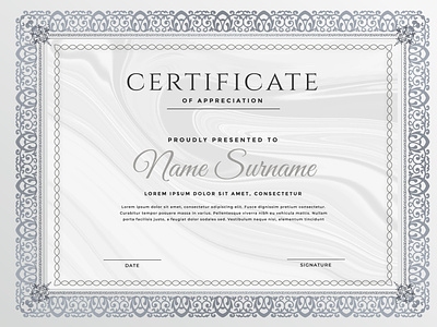 Certificate Design Template