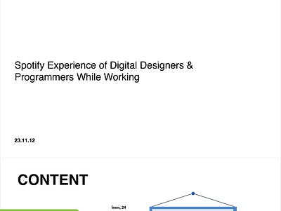 A CASE STUDY ON SPOTIFY & WORK HABITS case study graphic design interview spotify spotify case study ui design ux design ux research