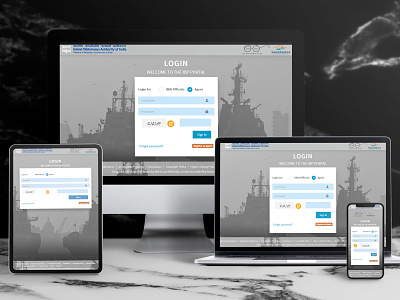Inland waterways authority of India government website india ui design website