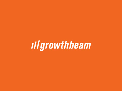 Growthbeam beam growth growthbeam growthhacking logo orange