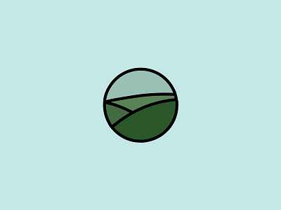 LPM grass land landscape logo