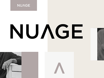 Nuage branding fashion logo luxury nuage soft stylescape