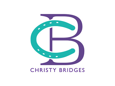 Christy Bridges Logo ace high brand identity branding branding and identity design icon logo minimal roping typography