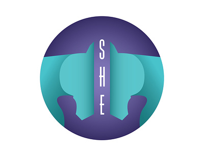 20's S.H.E brand identity branding design logo