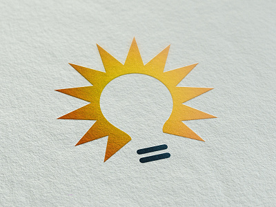 Lightbulb Icon clean color electricity energy graphic design iconography light bulb minimal power