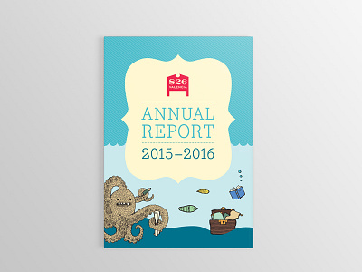 826 Valencia Annual Report annual report color communication graphic design illustration marketing print typography