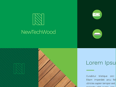 Brand Explorations for Deck Company brand branding green icon iconography identity logo minimal modern mood board work sans