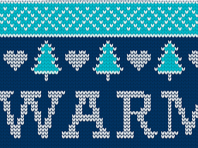 Belmondo Holiday (Sweater) Card 2018 christmas graphic design heart holiday holiday card holiday sweater knit knitting pattern tree warm wishes xmas