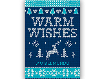 Belmondo Holiday (Sweater) Card 2018