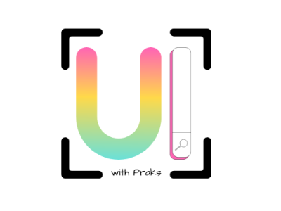 UI with Praks brand Logo branding design logo ui