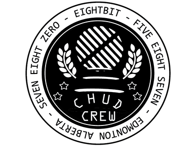 CHUD CREW badge badge crest emblem logo