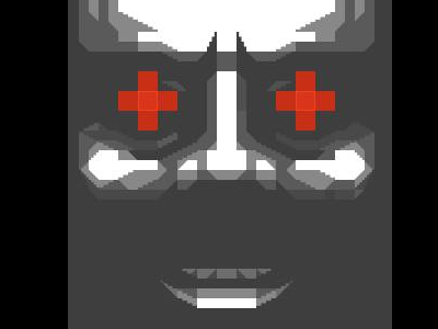 8x8 pixel tile set overlay face pixel