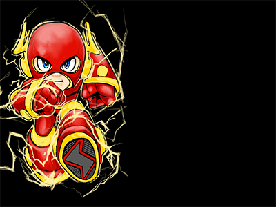 Flash/Rockman Phone Sketch