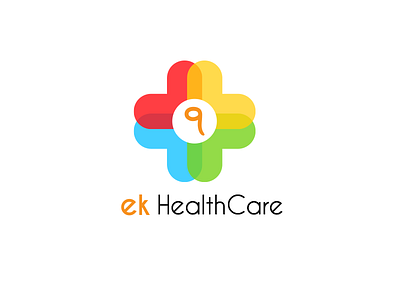 HealthCare Logo branding healthcare logo medical multicolor