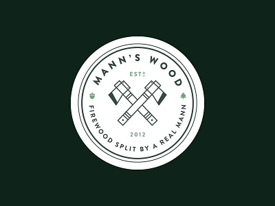 Mann's Wood Logo