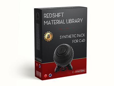 Redshift Material library for C4D - 4k PBR 3d cgi cinema 4d cinema 4d library design graphic design redshift material pack