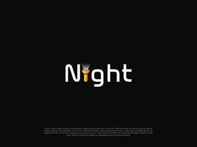 Night (Custom Wordmark Logo)