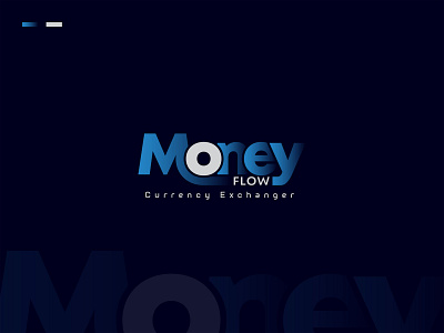 Money Flow - Modern Wordmark logo currency exchange company custom logo graphic design logo logo design minimal logo minimalist logo modern logo wordmark logo