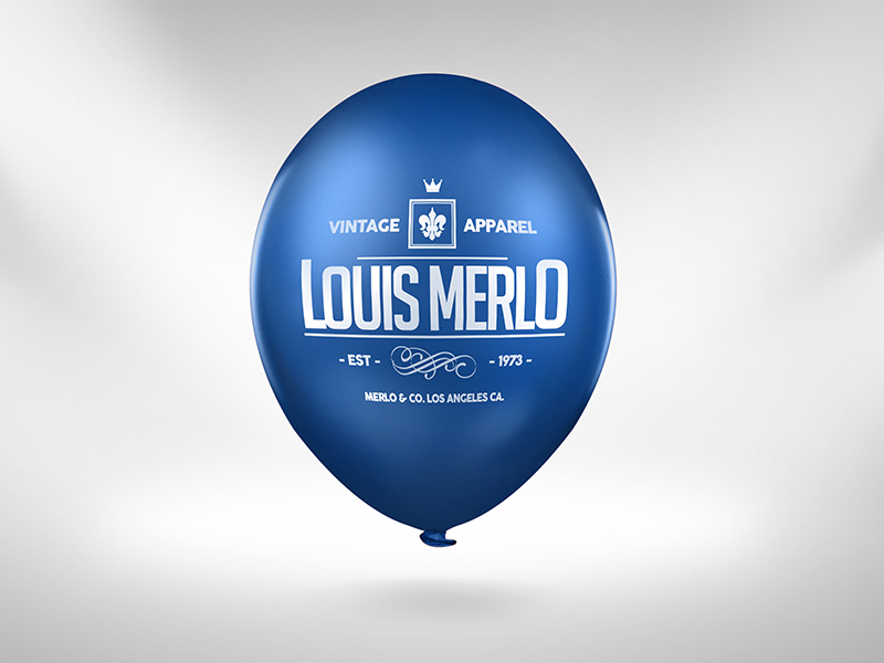 Download Balloon Logo Mock-up by Krzysztof Bobrowicz on Dribbble