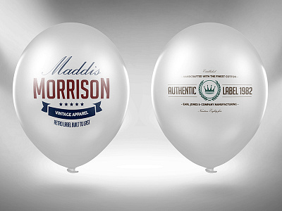 Download Balloon Logo Mock Up By Krzysztof Bobrowicz On Dribbble