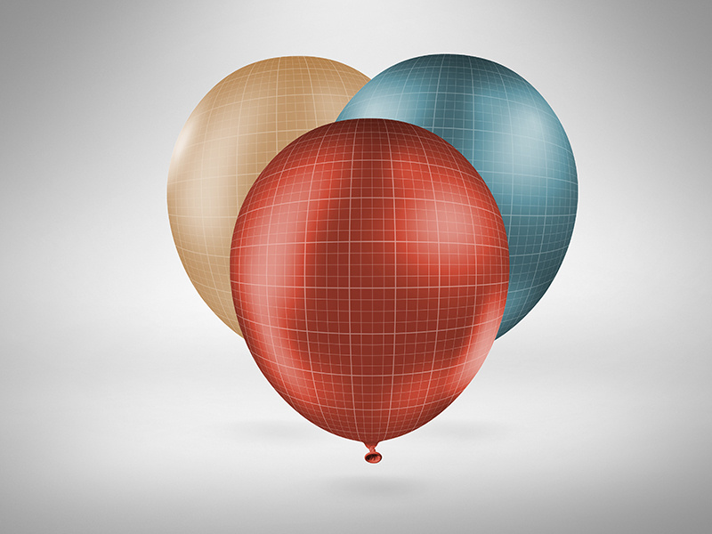 Download Balloon Mock-up Scene Creator by Krzysztof Bobrowicz on Dribbble