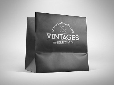 Shopping Bag Logo Mock-up