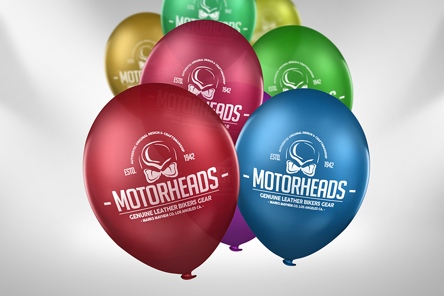 Download Balloon Logo Mock-up by Krzysztof Bobrowicz on Dribbble