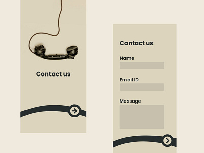 Contact us page 028 app contact us dailyui design figma message phone poppins ui userinterface
