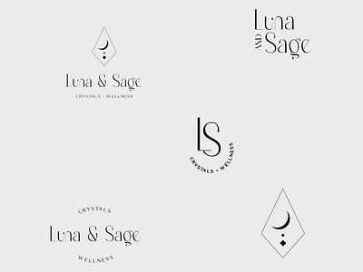 Passion project: Luna & Sage branding design logo