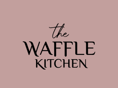 The waffle kitchen foodtruck logo design