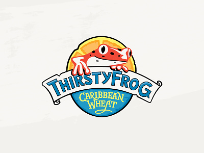 Thirsty Frog Caribbean Wheat beer booze brewery cruise frog