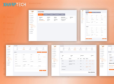 Invoice Management System design figma graphic design ui ux web designs