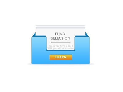 Fund Selection catalogue illustration vector