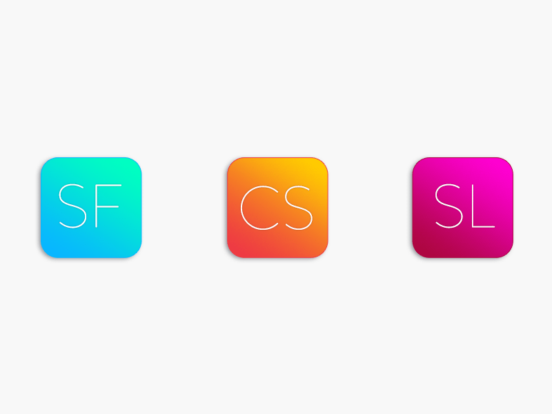 Product App Icons apps gradient icon orb orbs