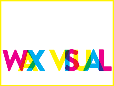 Waxvisual branding color overlay colour logo