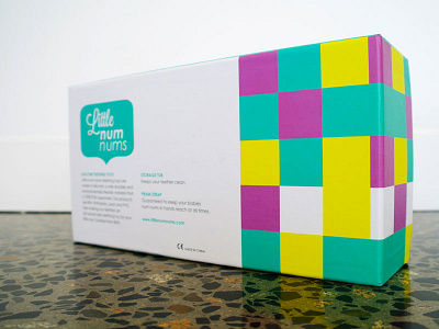 New Packaging for a teething range packaging