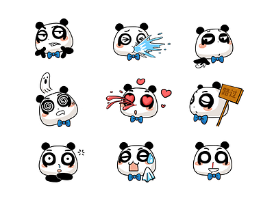 Panda Expression expression，panda，q