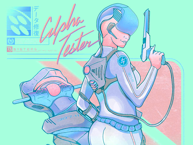 Alpha Tester by Pablo Marin on Dribbble