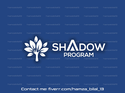 SHADOW PROGRAM LOGO by Hamza on Dribbble