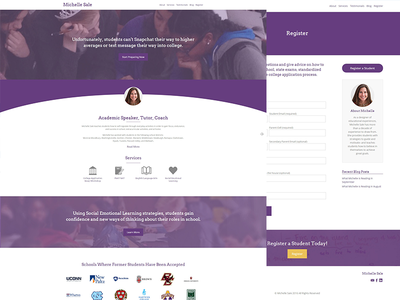 Informational Site for Michelle Sale